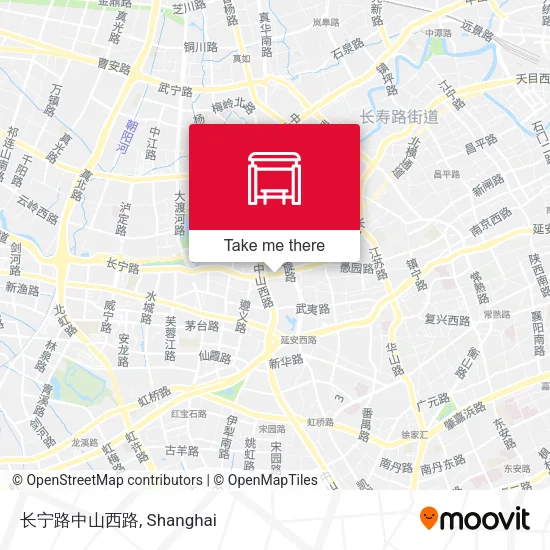长宁路中山西路 map