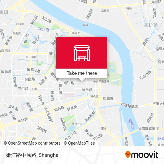 嫩江路中原路 map