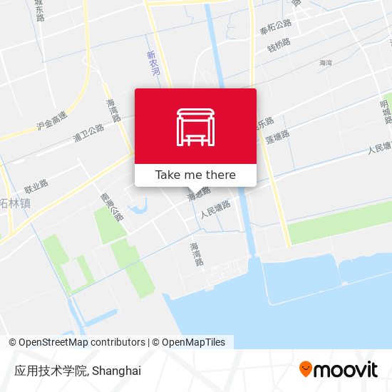 应用技术学院 map