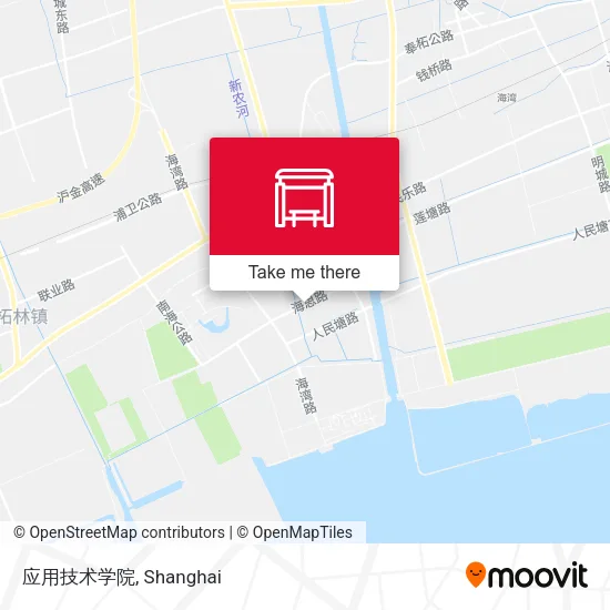 应用技术学院 map
