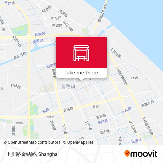 上川路金钻路 map