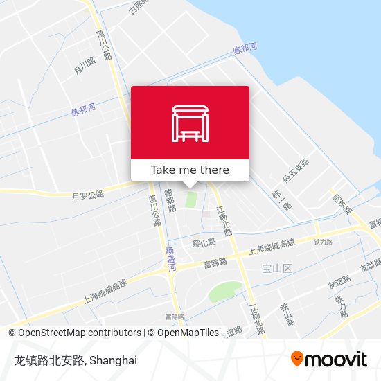 龙镇路北安路 map