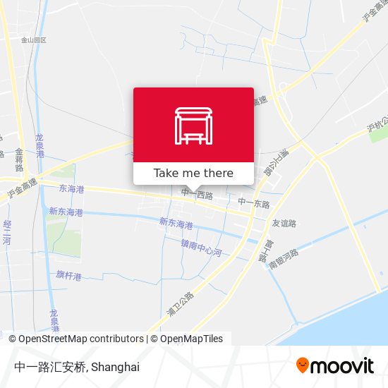中一路汇安桥 map
