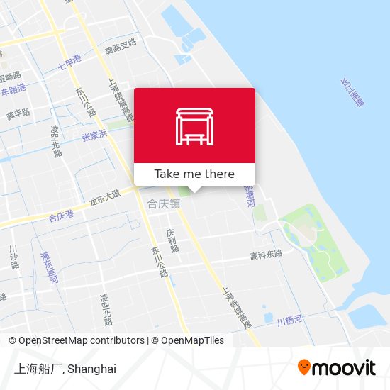 上海船厂 map