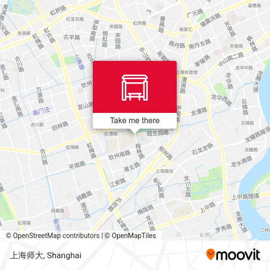上海师大 map
