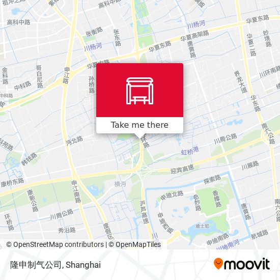 隆申制气公司 map