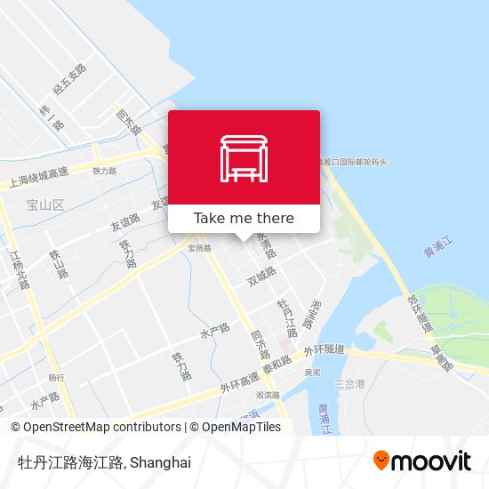 牡丹江路海江路 map