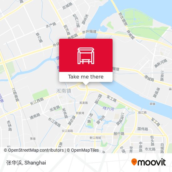 张华浜 map