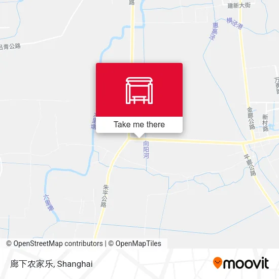 廊下农家乐 map