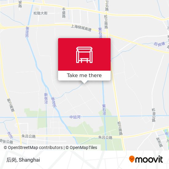 后岗 map