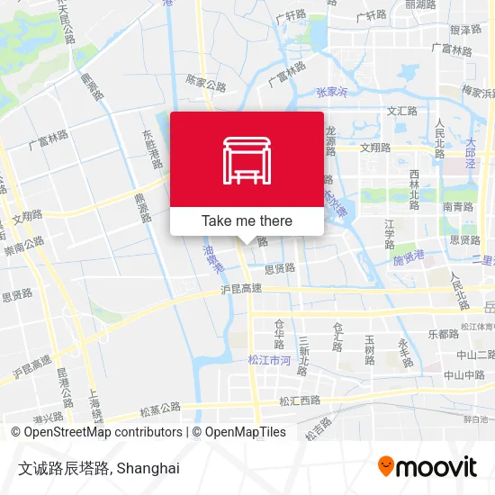 文诚路辰塔路 map