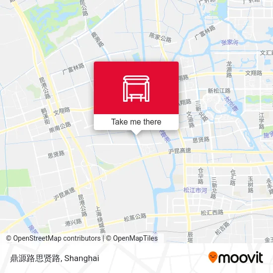 鼎源路思贤路 map