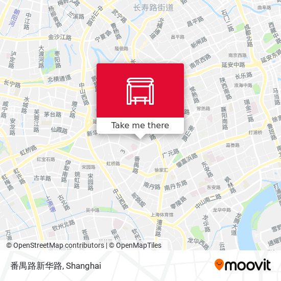 番禺路新华路 map
