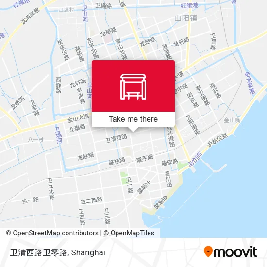 卫清西路卫零路 map