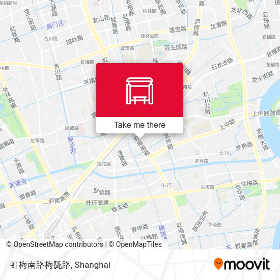 虹梅南路梅陇路 map