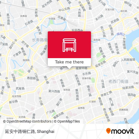 延安中路铜仁路 map