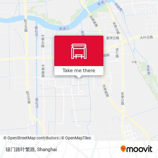 辕门路叶繁路 map