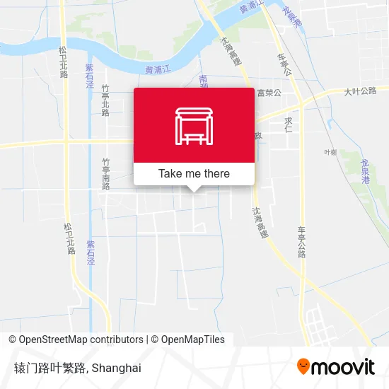 辕门路叶繁路 map