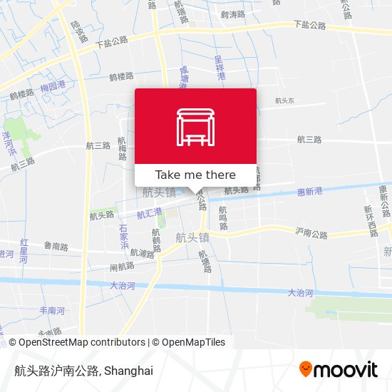 航头路沪南公路 map