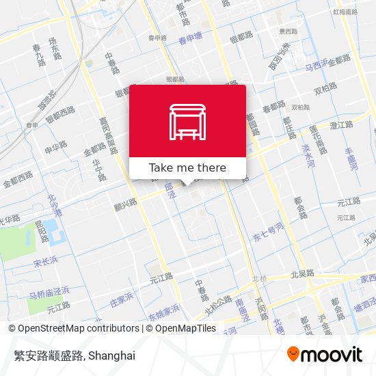繁安路颛盛路 map