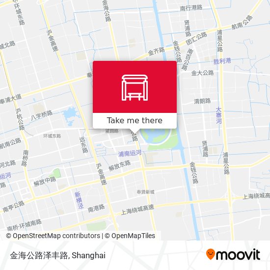 金海公路泽丰路 map