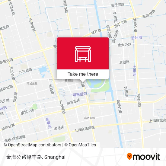 金海公路泽丰路 map