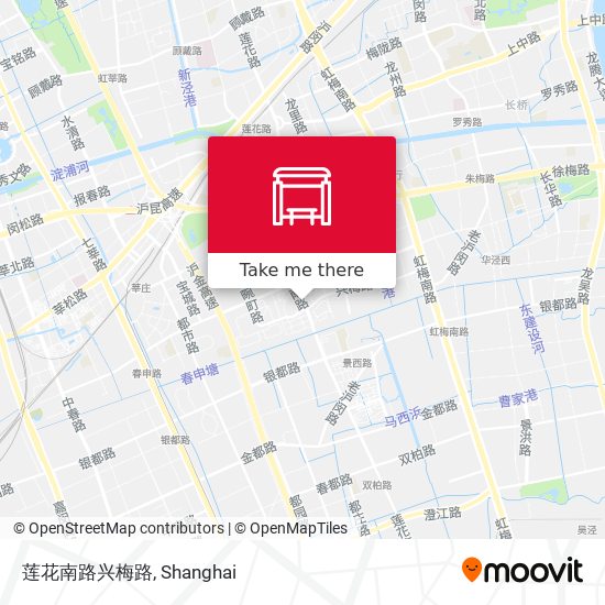 莲花南路兴梅路 map
