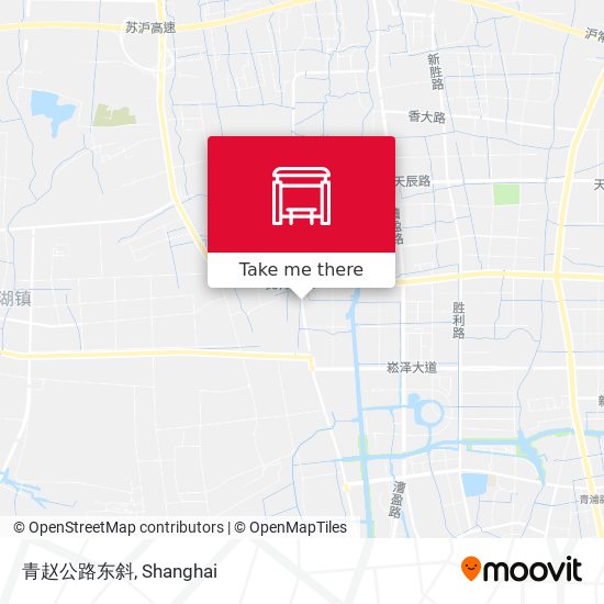 青赵公路东斜 map