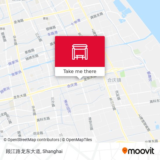 顾江路龙东大道 map
