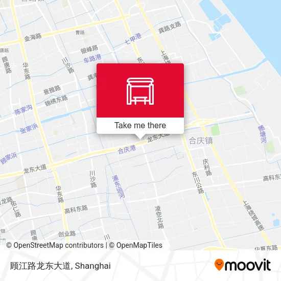 顾江路龙东大道 map