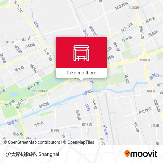 沪太路顾陈路 map