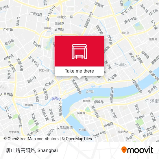 唐山路高阳路 map