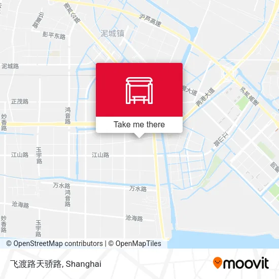 飞渡路天骄路 map