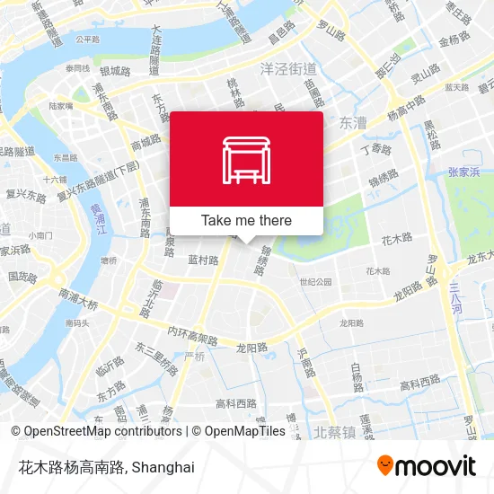 花木路杨高南路 map