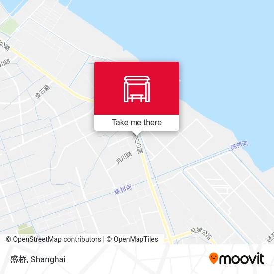 盛桥 map