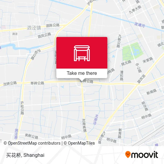 买花桥 map