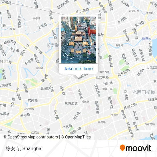 静安寺 map