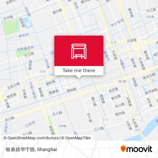 银春路华宁路 map
