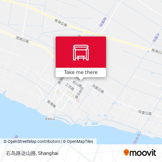 石岛路达山路 map