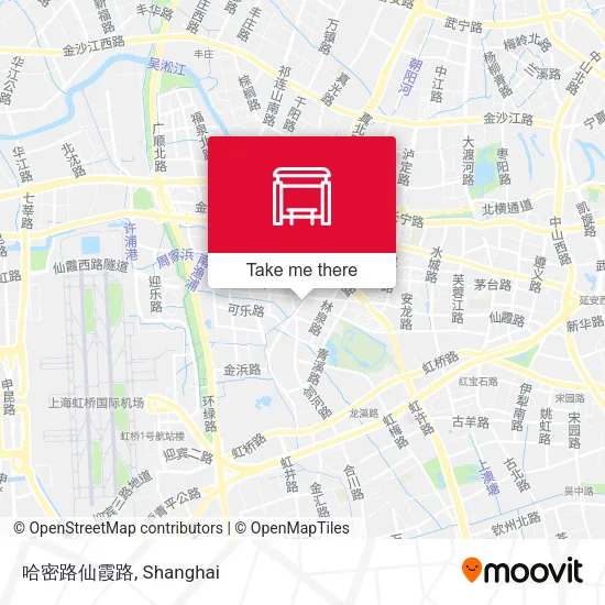 哈密路仙霞路 map