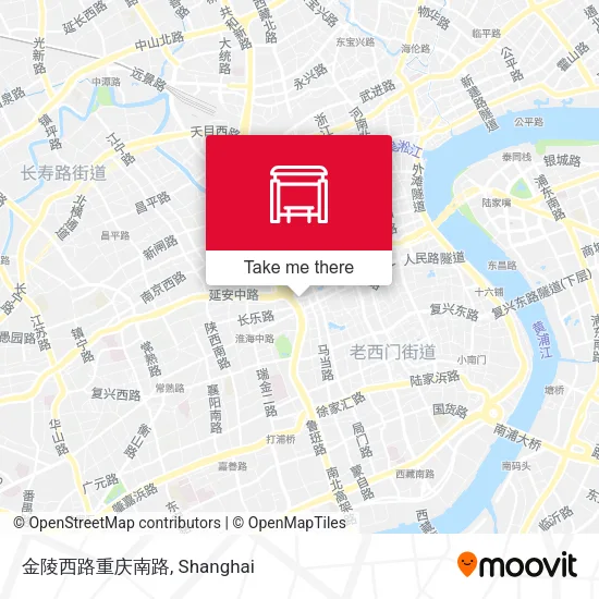 金陵西路重庆南路 map
