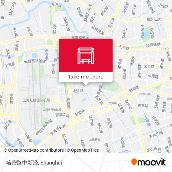 哈密路中新泾 map