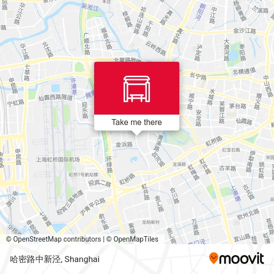 哈密路中新泾 map