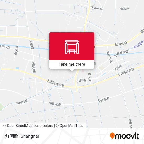 灯明路 map