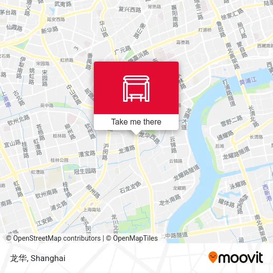 龙华 map