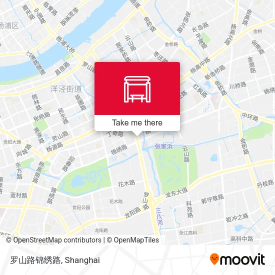 罗山路锦绣路 map