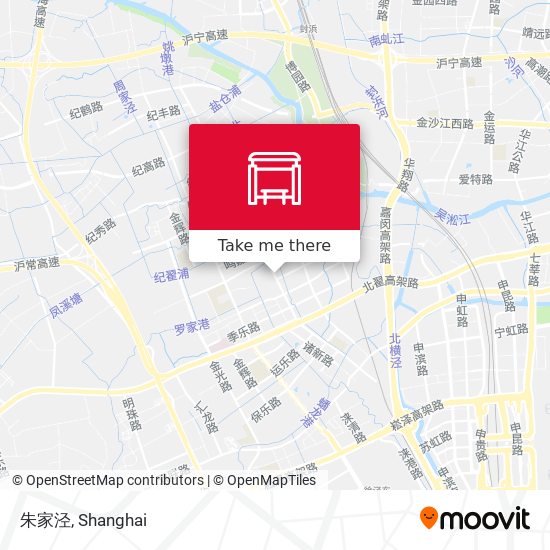 朱家泾 map
