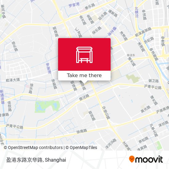 盈港东路京华路 map