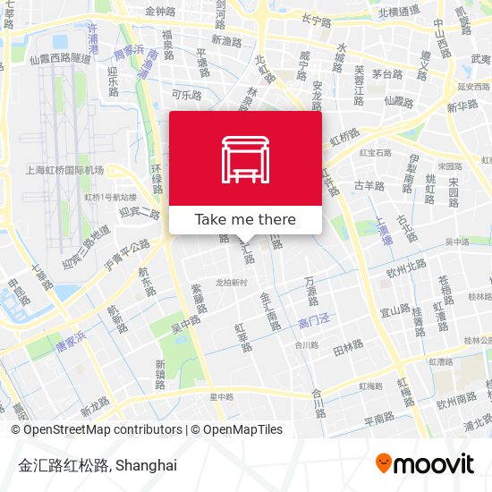 金汇路红松路 map