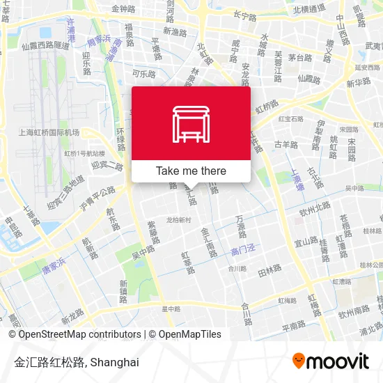 金汇路红松路 map